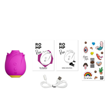 Бесконтактный клиторальный стимулятор Romp Suction Rose, RP301SG4 Бесконтактный клиторальный стимулятор Romp Suction Rose, RP301SG4
