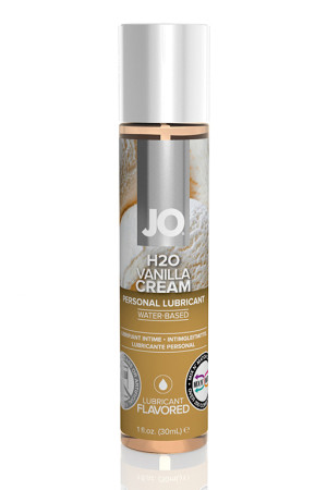 Вкусовой лубрикант Ваниль JO Flavored Vanilla H2O 1oz - 30 мл.
