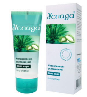 ГЕЛЬ-ЛЮБРИКАНТ "УСЛАДА" с алоэ ГЕЛЬ-ЛЮБРИКАНТ "УСЛАДА" с алоэ