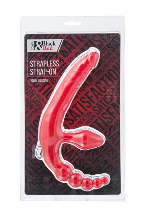 СТРАПОН БЕЗРЕМНЕВОЙ TOYFA BLACK&amp;RED, КРАСНЫЙ
