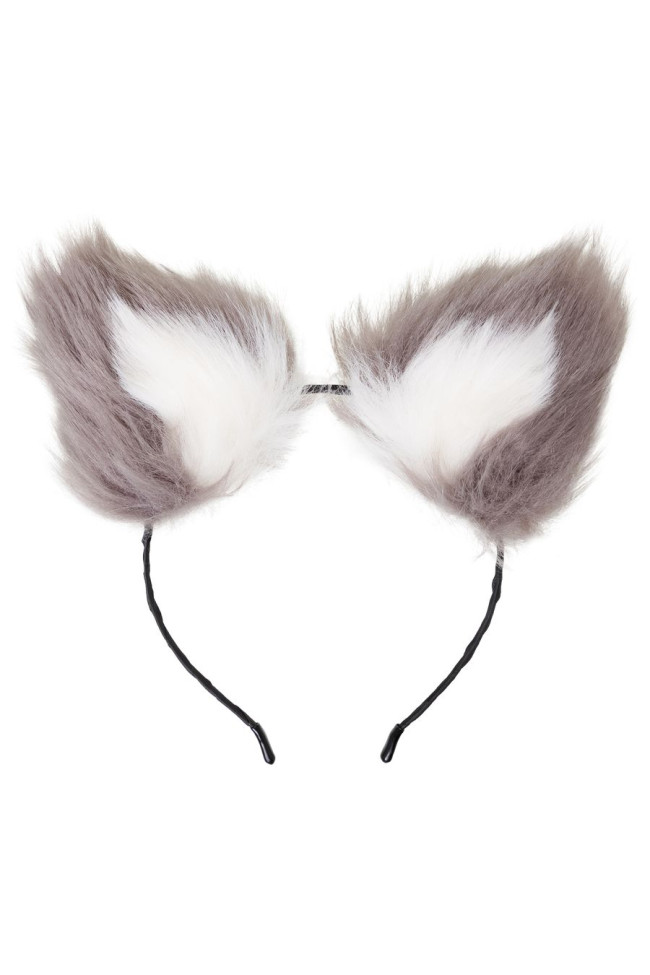 Анальная втулка с хвостом и ушки Metal by Toyfa, металл, серебристая, 44,4 см, 712030 Анальная втулка с хвостом и ушки Metal by Toyfa, металл, серебристая, 44,4 см, 712030