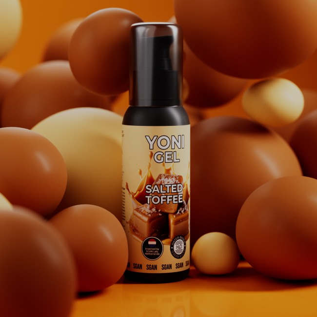Лубрикант для орального секса SGAN YONI GEL со вкусом карамели, 100 мл, DDL0124