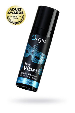 Гель для массажа ORGIE Sexy Vibe Liquid Vibrator с эффектом вибрации, 15 мл