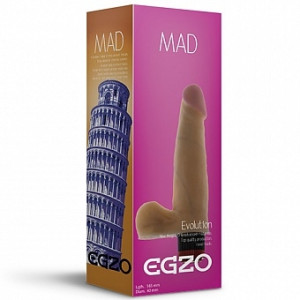 ВИБРАТОР РЕАЛИСТИК &quot;EGZO TOWER&quot; L 185 мм D 40 мм киберкожа, арт. V003