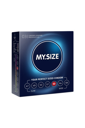 Презервативы MY.SIZE № 3 размер 60 (ширина 60 мм)