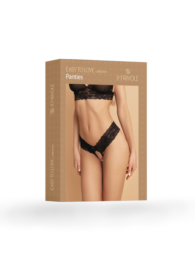 Пикантные трусики с доступом и цветочным кружевом (Easy to love), 04323 Пикантные трусики с доступом и цветочным кружевом (Easy to love), 04323