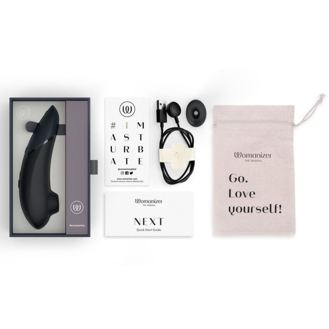 Бесконтактный клиторальный стимулятор Womanizer Next черный, WZNT1SG9 Бесконтактный клиторальный стимулятор Womanizer Next черный, WZNT1SG9