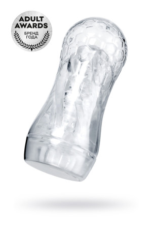 МАСТУРБАТОР A-TOYS JELF, ABS ПЛАСТИК, ПРОЗРАЧНЫЙ, 18,5 СМ
