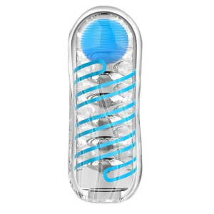 Мастурбатор MMG Sex Toys Spinner Tengarium многоразовый, голубой