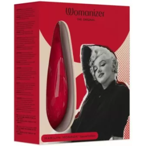 Бесконтактный клиторальный стимулятор Womanizer Marilyn Monroe ярко-красный