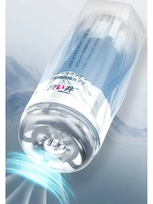 Мастурбатор с анальным каналом - DryWell Snow moutain