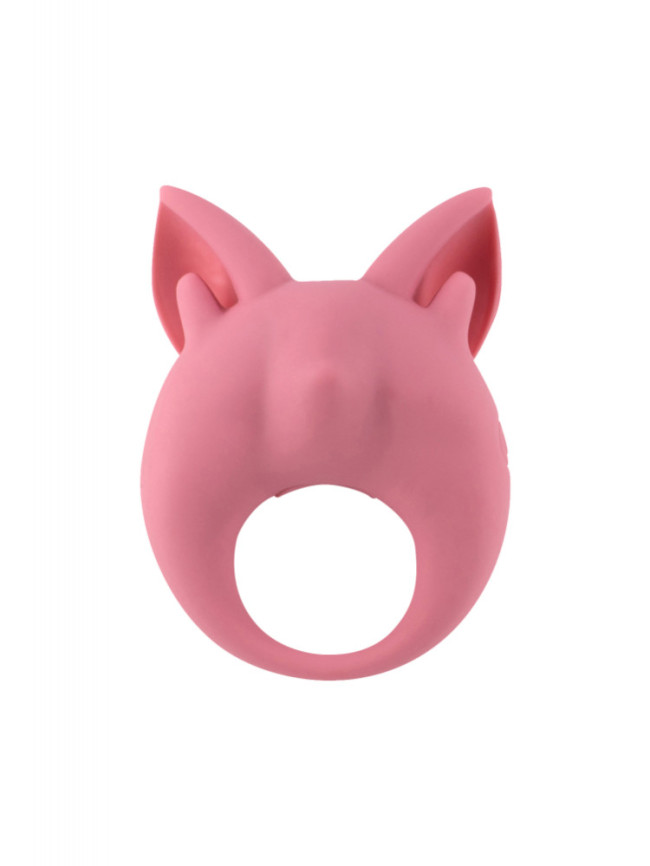 Перезаряжаемое кольцо для клиторальной стимуляции MiMi Animals Kitten Kiki Pink 7200-01lola, 7200-01lola