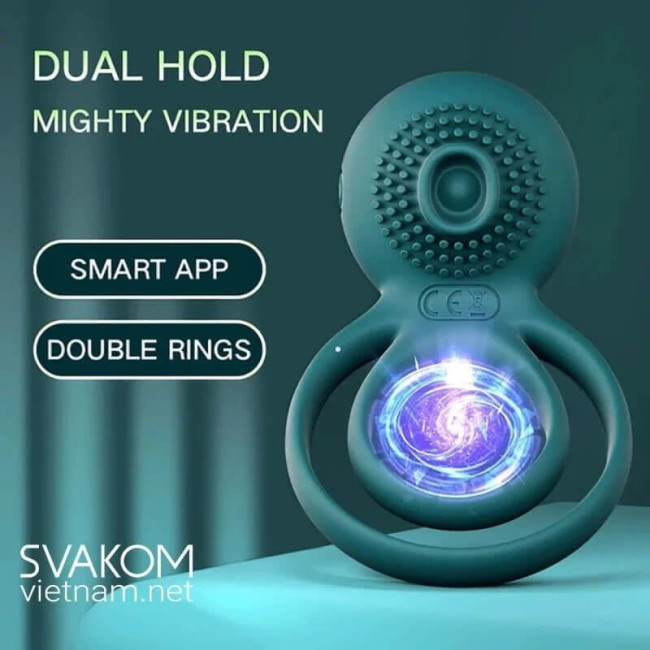 Svakom Tammy зеленое эрекционное виброкольцо с подхватом мошонки и стимулятором с пупырышками, S39 Svakom Tammy зеленое эрекционное виброкольцо с подхватом мошонки и стимулятором с пупырышками, S39