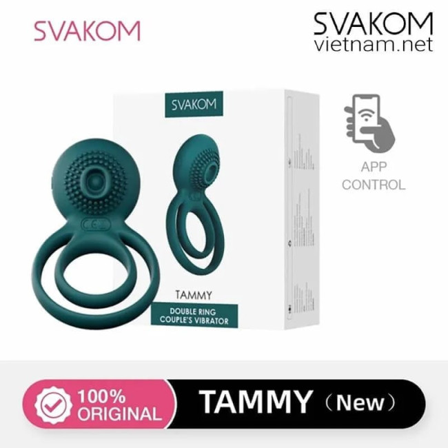 Svakom Tammy зеленое эрекционное виброкольцо с подхватом мошонки и стимулятором с пупырышками, S39 Svakom Tammy зеленое эрекционное виброкольцо с подхватом мошонки и стимулятором с пупырышками, S39