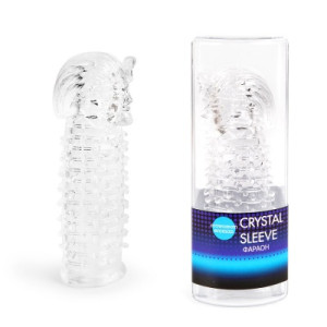 Насадка закрытая CRYSTAL SLEEVE ФАРАОН L 135 мм D 22 мм