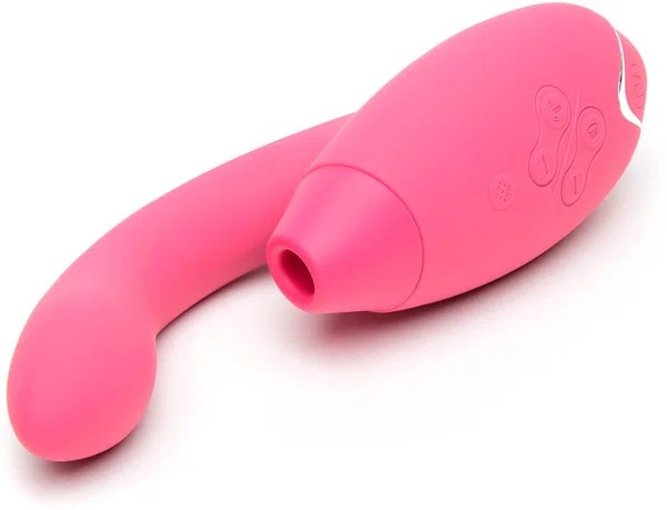 Бесконтактный клиторальный стимулятор Womanizer Duo розовый, WZ071SG3 Бесконтактный клиторальный стимулятор Womanizer Duo розовый, WZ071SG3