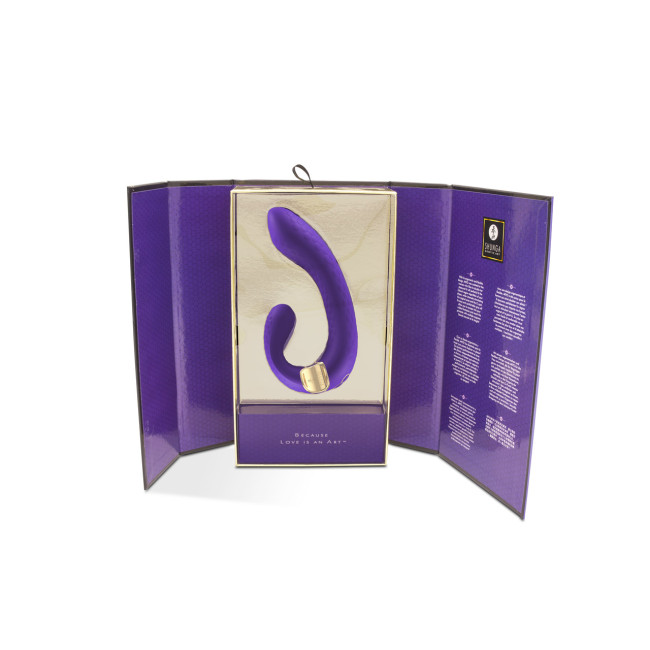 MIYO Гибкий вибростимулятор для клитора и зоны G с двумя моторами, SH-MIYO-503 MIYO Гибкий вибростимулятор для клитора и зоны G с двумя моторами, SH-MIYO-503