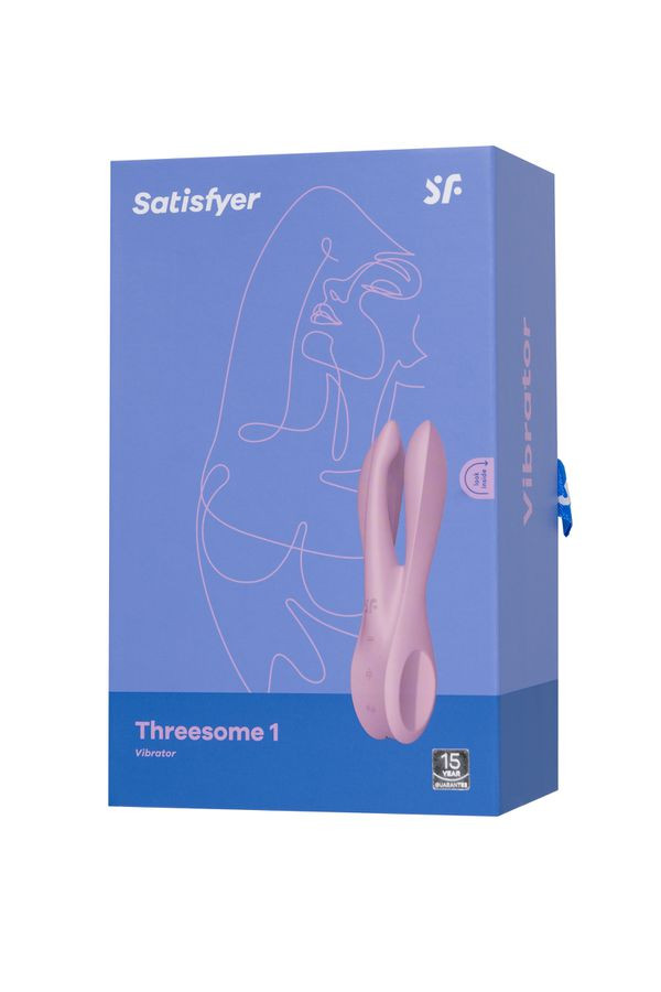 Вибростимулятор Satisfyer Threesome 1, розовый, J2018-241-1 Вибростимулятор Satisfyer Threesome 1, розовый, J2018-241-1