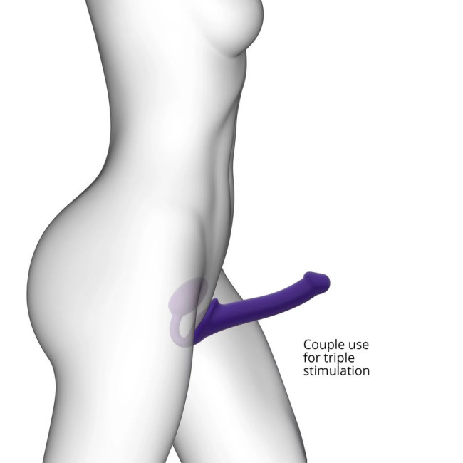 Страпон Strap-On-Me Semi-Realistic гнущийся, фиолетовый S, 17 см, 6013212 Страпон Strap-On-Me Semi-Realistic гнущийся, фиолетовый S, 17 см, 6013212