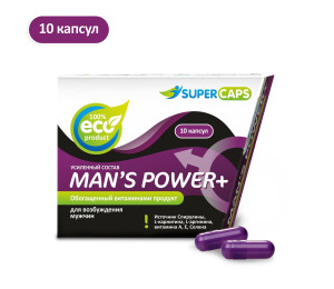 Капсулы Man&quot;s Power плюс возбуждающее средство, 10 шт