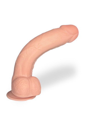 Ультра реалистичный фаллоимитатор Cronus с подвижной кожей, на присоске, 23 см Fantasy Toys (One Siz