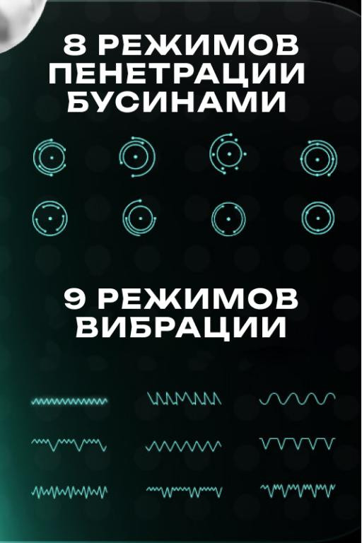 Инновационный мастурбатор Warrior с пенетрацией и массажем бусинами, AM-V1906