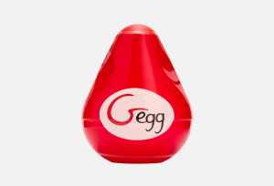 Gegg Red - Мастурбатор яйцо, 6.5х5 см