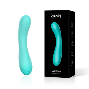 Вибратор KEENIGH KN0524 - GR Silicone аккумулятор 196.5*35.7*34.97