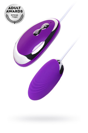 Виброяйцо TOYFA  A-Toys Costa, силикон, фиолетовый,  6,5 см
