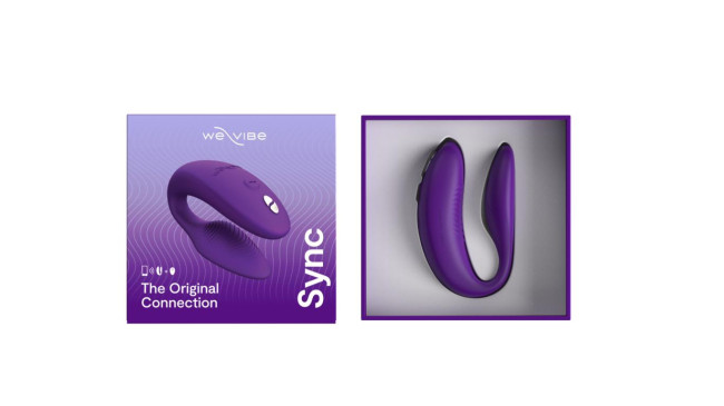 Вибромассажер для пар We-Vibe Sync 2 NEW Purple, SNSY2SG4 Вибромассажер для пар We-Vibe Sync 2 NEW Purple, SNSY2SG4
