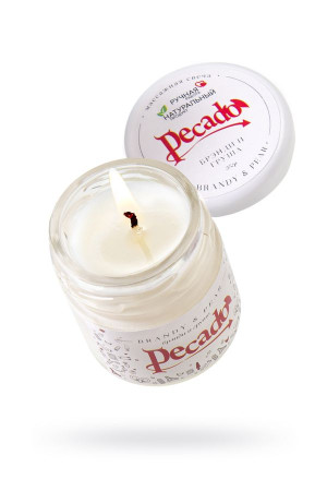 Массажная свеча Pecado BDSM, Brandy &amp; Pear 35мл.