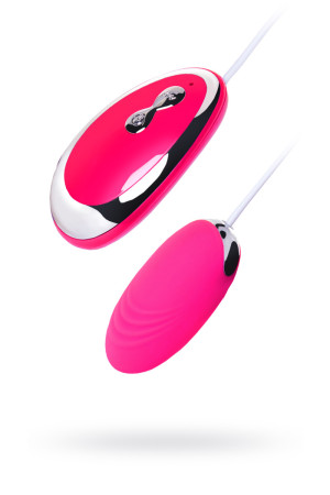 ВИБРОЯЙЦО TOYFA A-TOYS , СИЛИКОН, РОЗОВЫЙ, 6,5 СМ