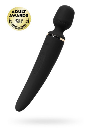 Универсальный вибромассажер Satisfyer Wand-er Woman (Black/Gold)