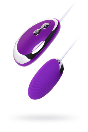 ВИБРОЯЙЦО TOYFA A-TOYS , СИЛИКОН, ФИОЛЕТОВЫЙ, 6,5 СМ