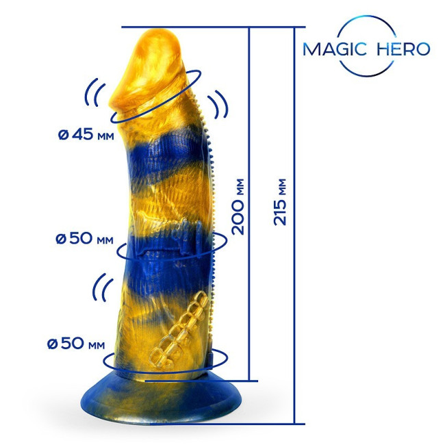 ВИБРОМАССАЖЁР L 215 мм D 52 мм, 10 режимов вибрации, дистанционный пульт, MH-13042 ВИБРОМАССАЖЁР L 215 мм D 52 мм, 10 режимов вибрации, дистанционный пульт, MH-13042