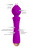 Вибратор Flovetta by Toyfa HYACINTH, силикон, фиолетовый, 21,5 см, 457712