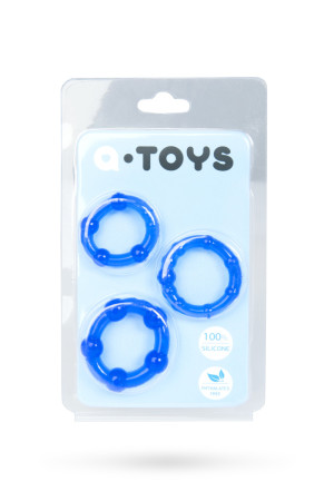 НАБОР КОЛЕЦ A-TOYS, СИНИЕ
